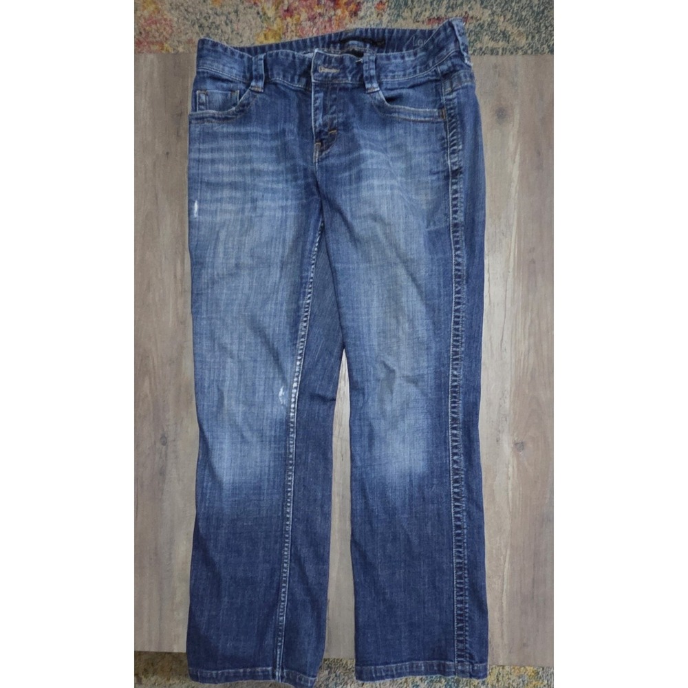 Calvin Klein Women's Jeans Lean Bootcut Mid Rise Medium Wash Inseam 30.5" Sz 10